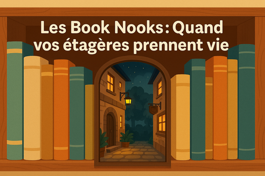 Les Book Nooks : Quand vos étagères prennent vie