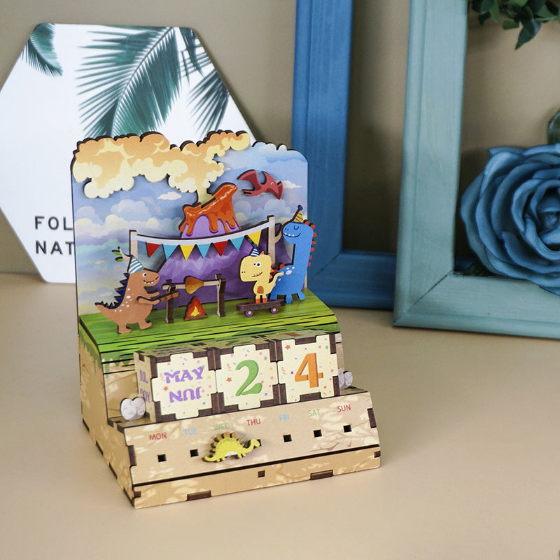 Calendrier Puzzle en Bois