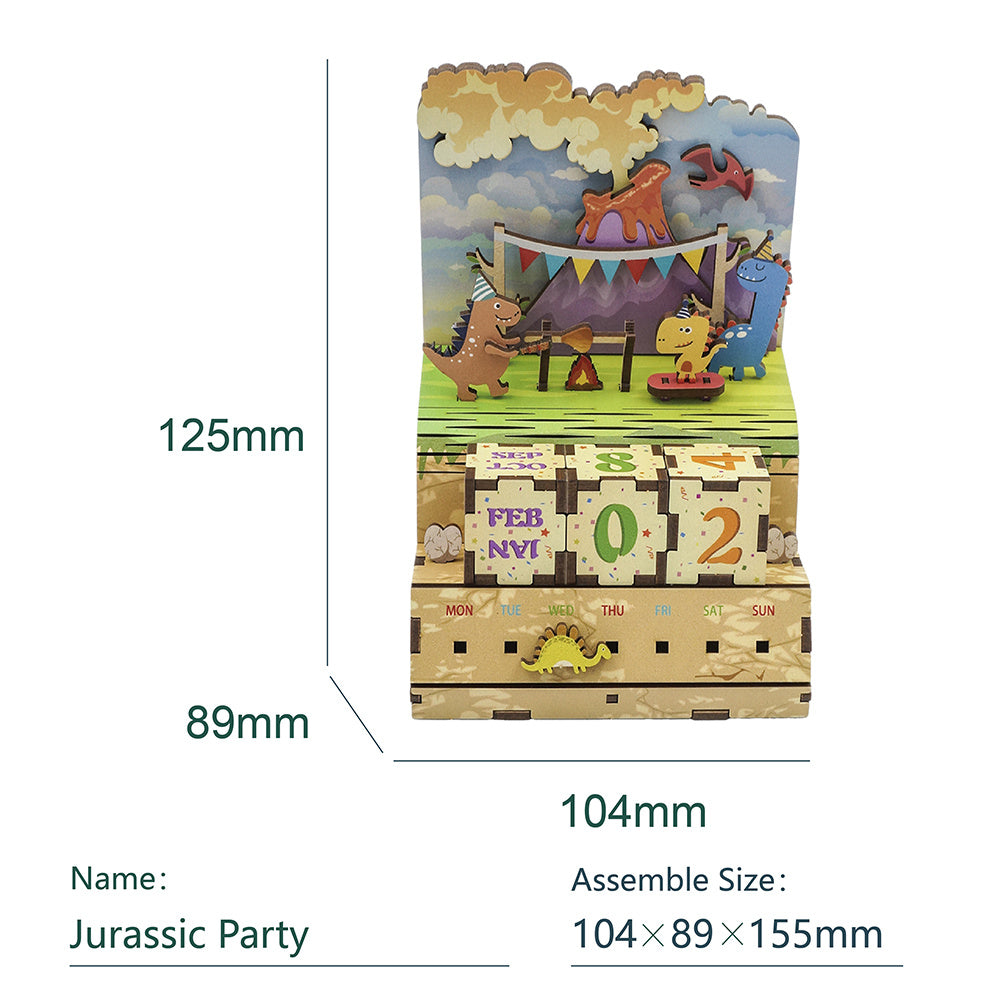 Calendrier Puzzle en Bois