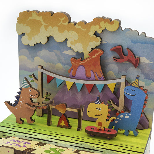 Calendrier Puzzle en Bois