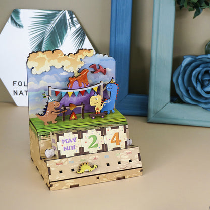 Calendrier Puzzle en Bois