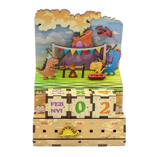 Calendrier Puzzle en Bois
