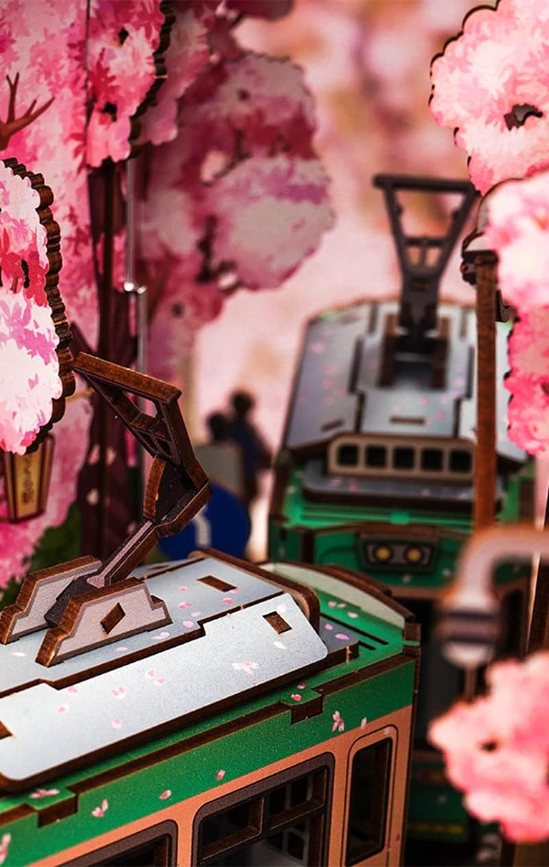 Niche à livres Sakura Voyage Kit DIY en bois lumineux