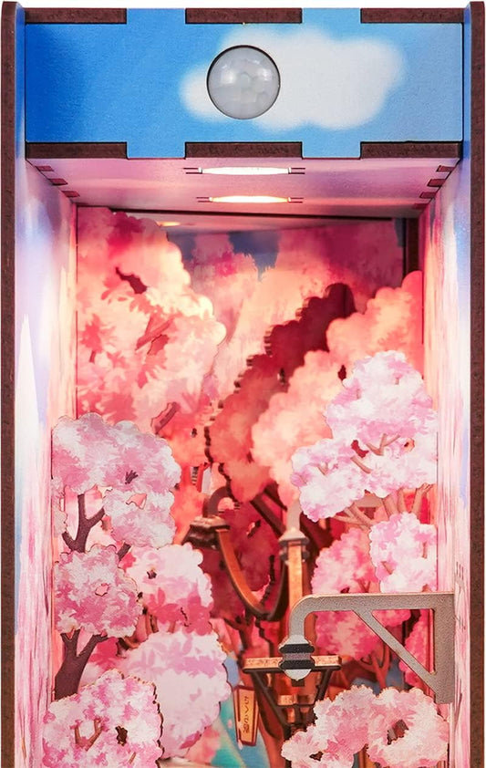 Niche à livres Sakura Voyage Kit DIY en bois lumineux