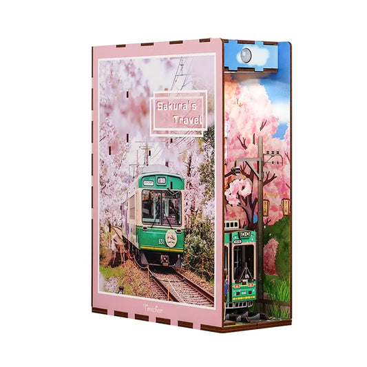 Niche à livres Sakura Voyage Kit DIY en bois lumineux